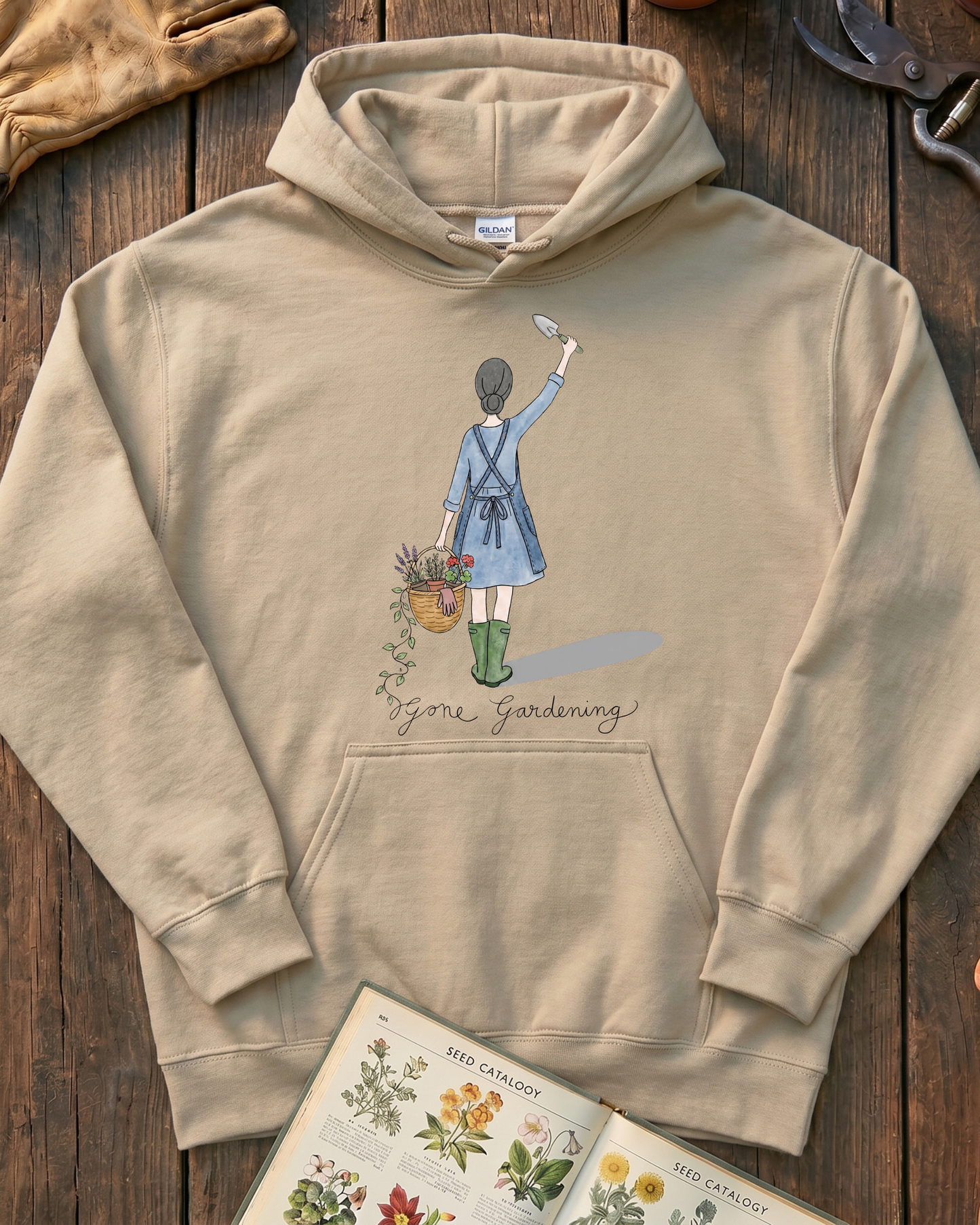 Gone Gardening Plant Lover Hoodie