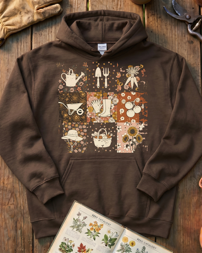 Garden Life Grid Hoodie