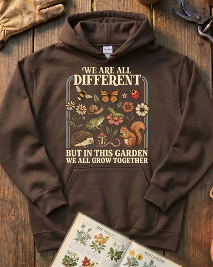 Inclusive Nature Garden Community Hoodie