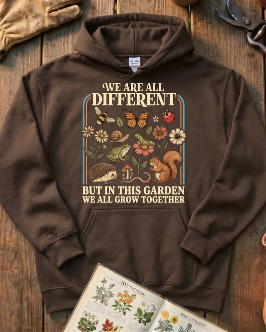 Inclusive Nature Garden Community Hoodie