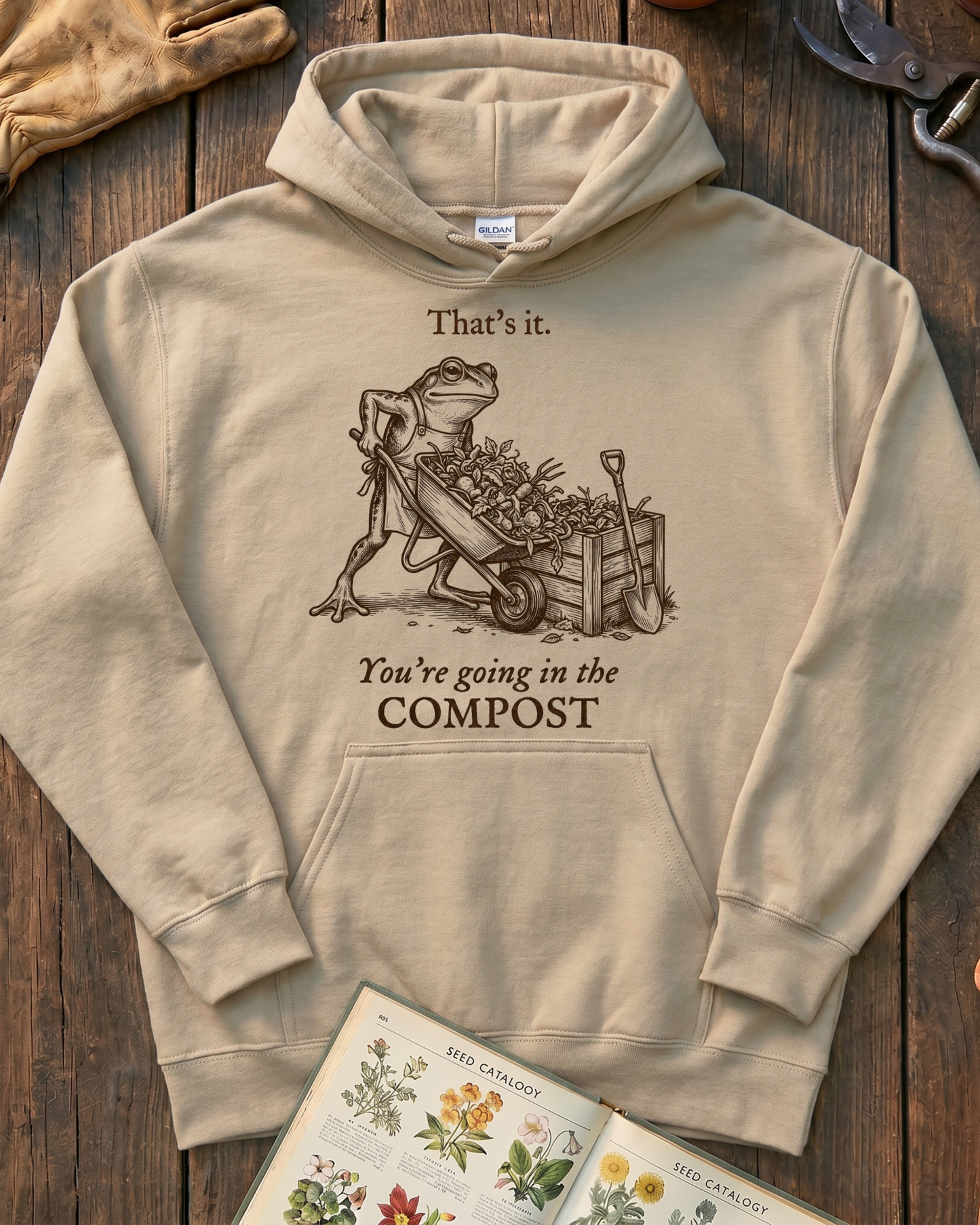 Garden Compost Threat Hoodie