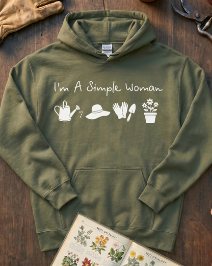 Simple Woman Gardener Hoodie