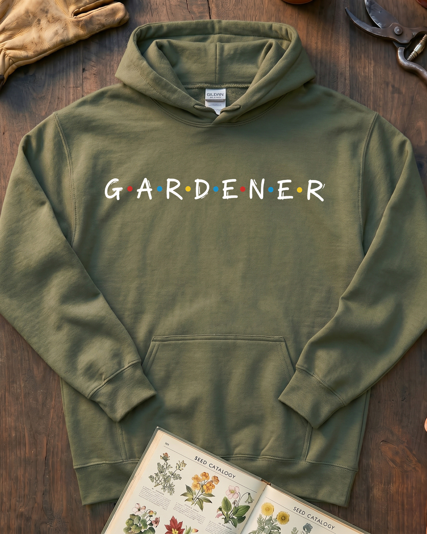 Funny Gardener Parody Hoodie