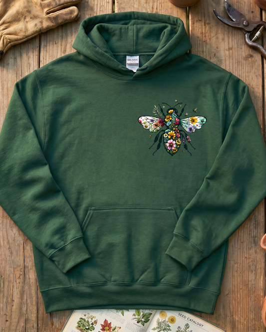 Pollinator Bee Garden Hoodie