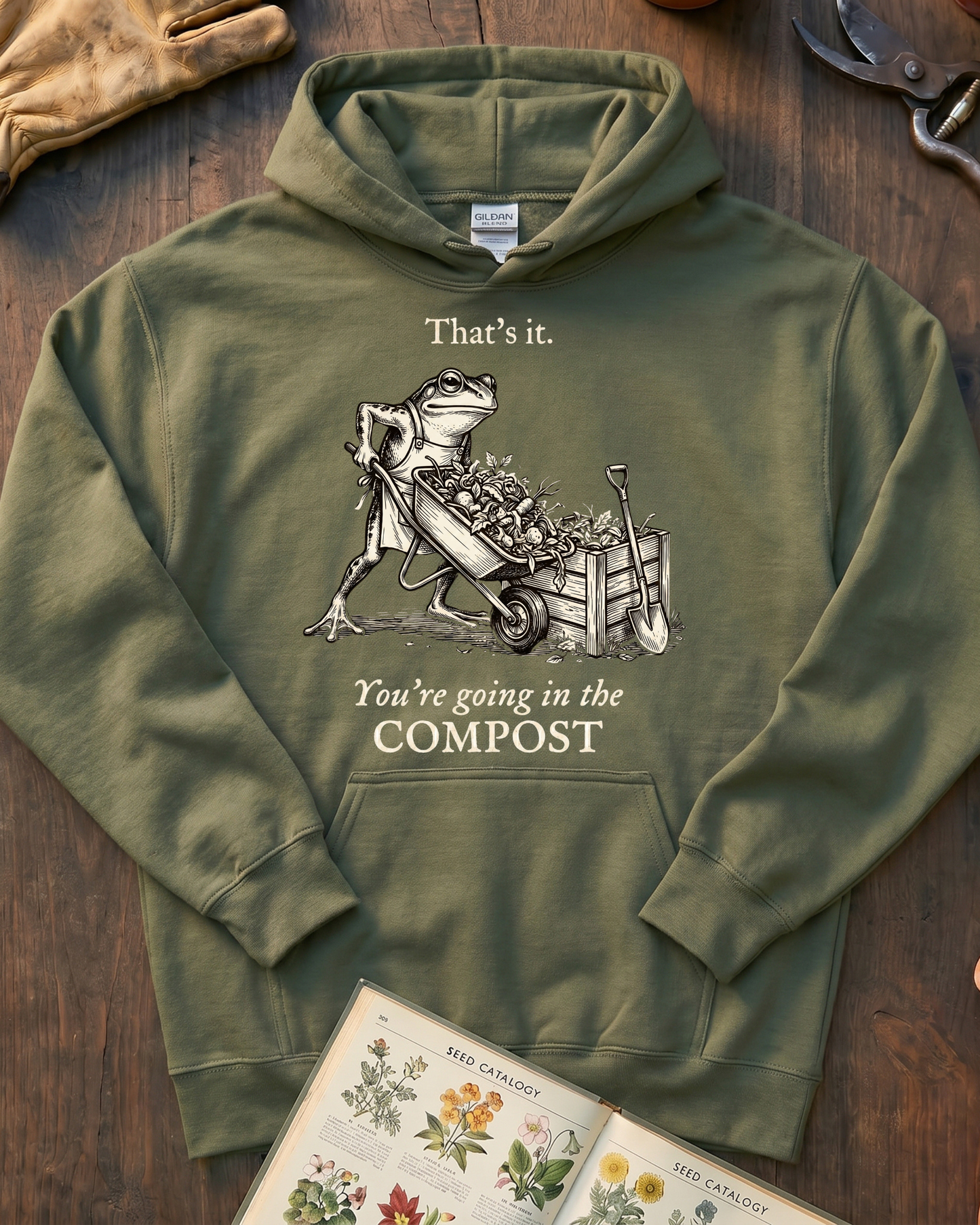 Garden Compost Threat Hoodie
