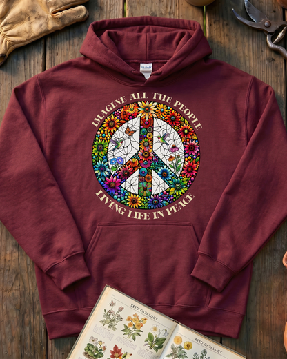 One More Plant Peace Hoodie