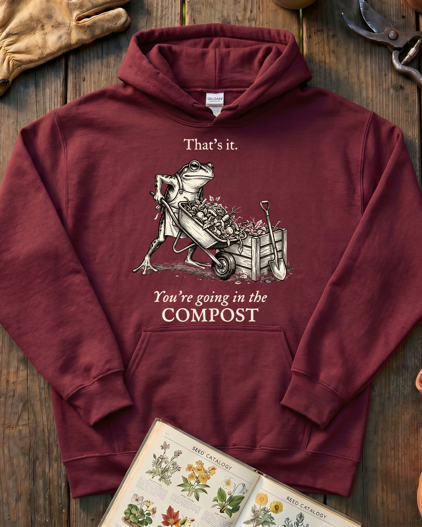 Garden Compost Threat Hoodie
