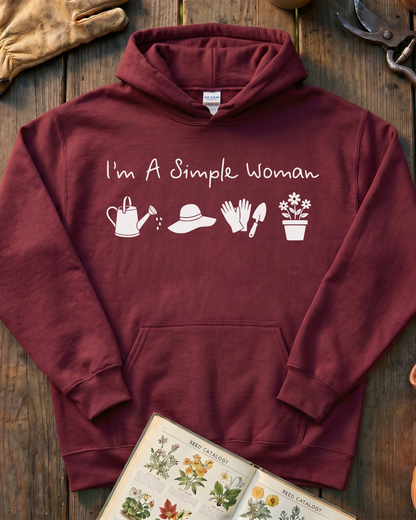 Simple Woman Gardener Hoodie