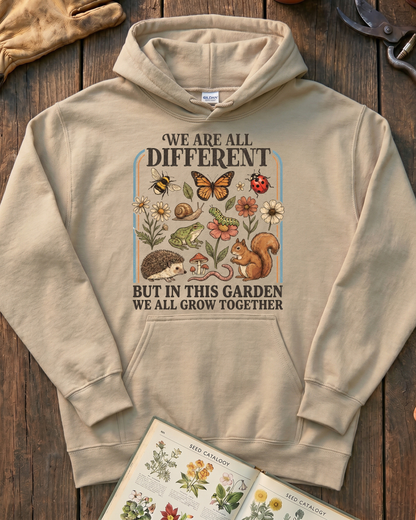 Inclusive Nature Garden Community Hoodie