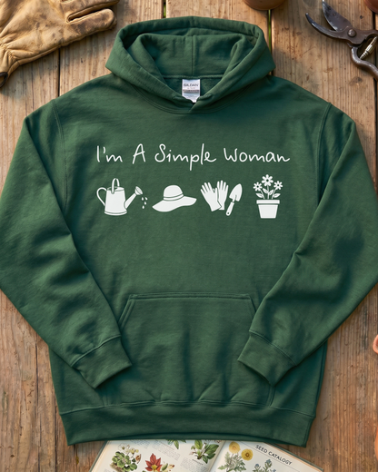 Simple Woman Gardener Hoodie