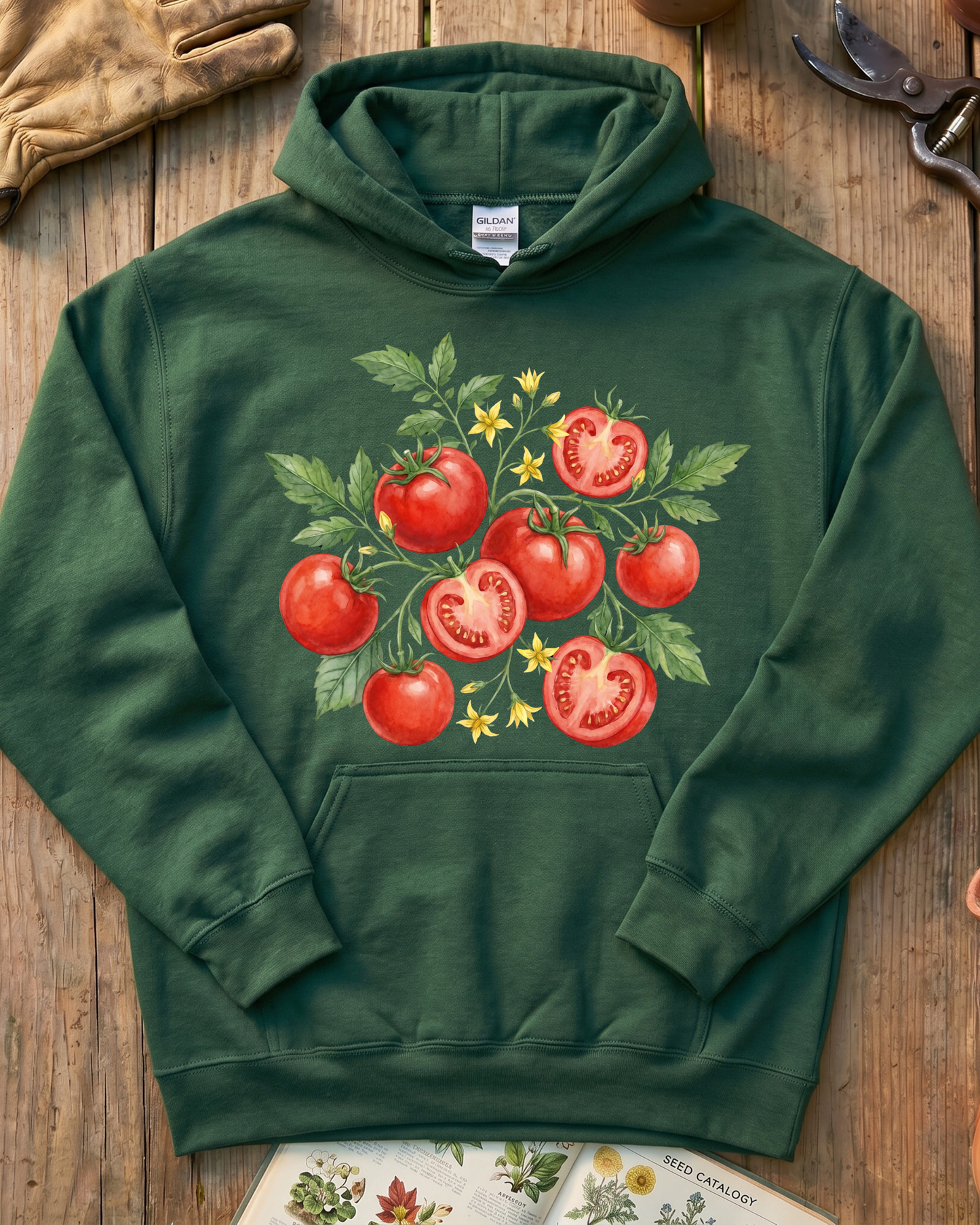 Fresh Garden Tomato Hoodie