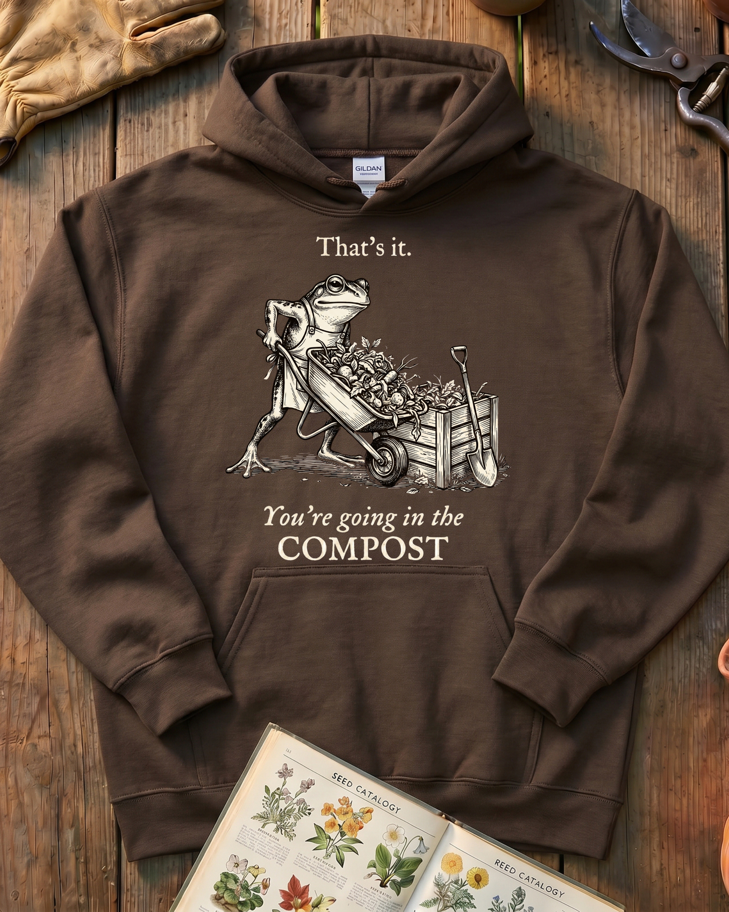 Garden Compost Threat Hoodie