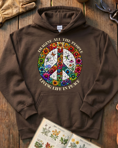 One More Plant Peace Hoodie