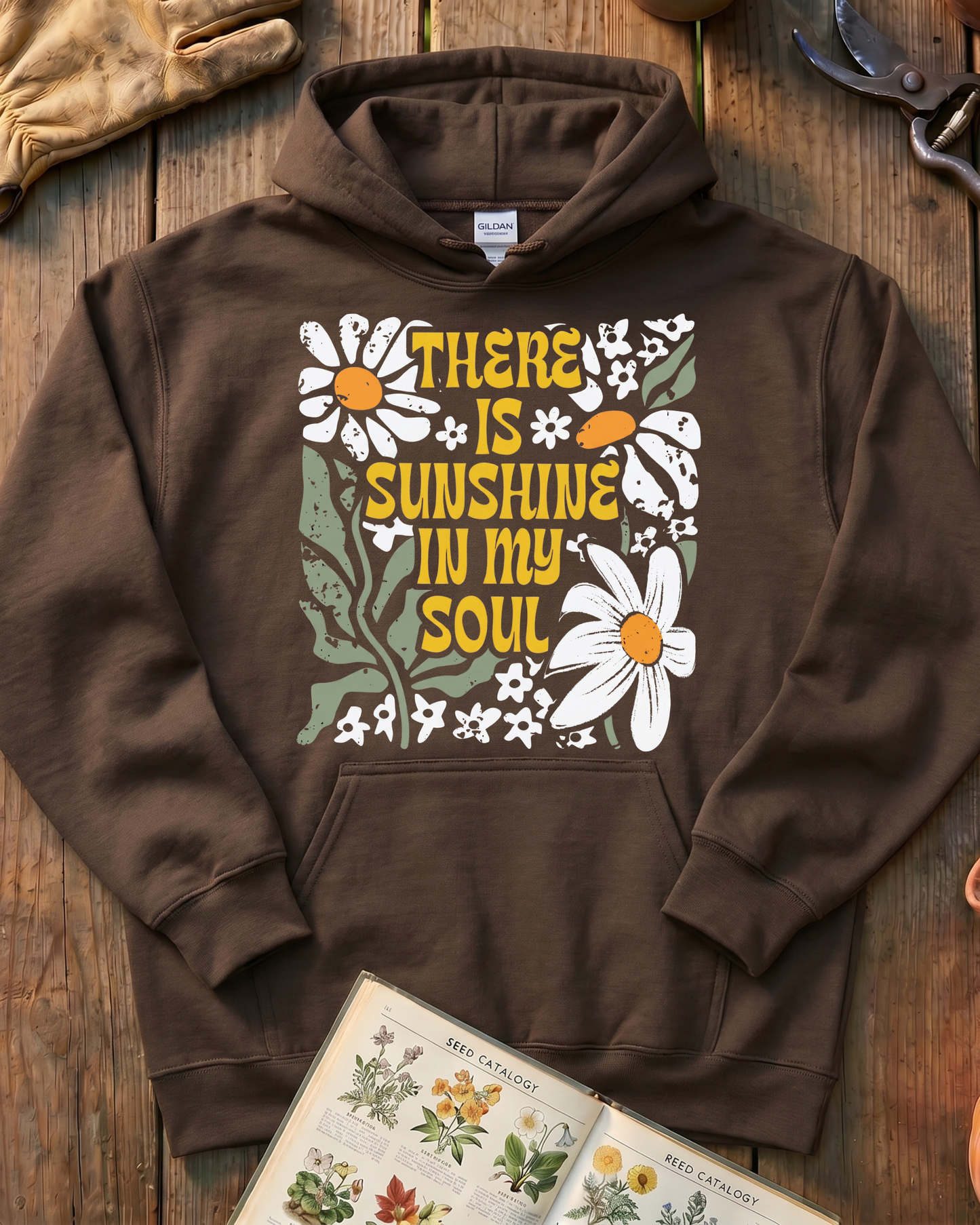 Floral Sunshine Mood Hoodie