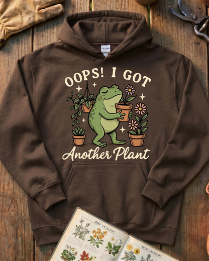 One More Plant Frog Hoodie