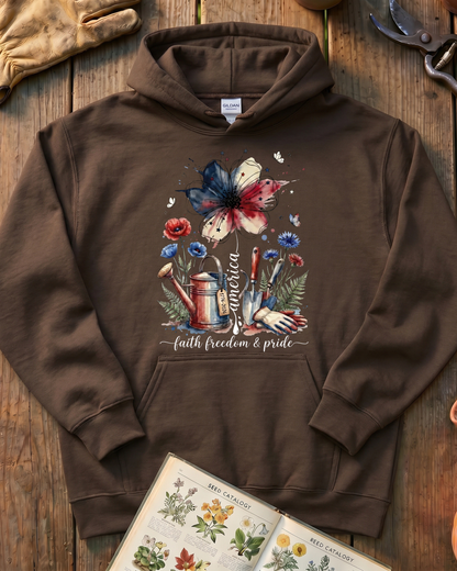 Americana Garden Spirit Hoodie