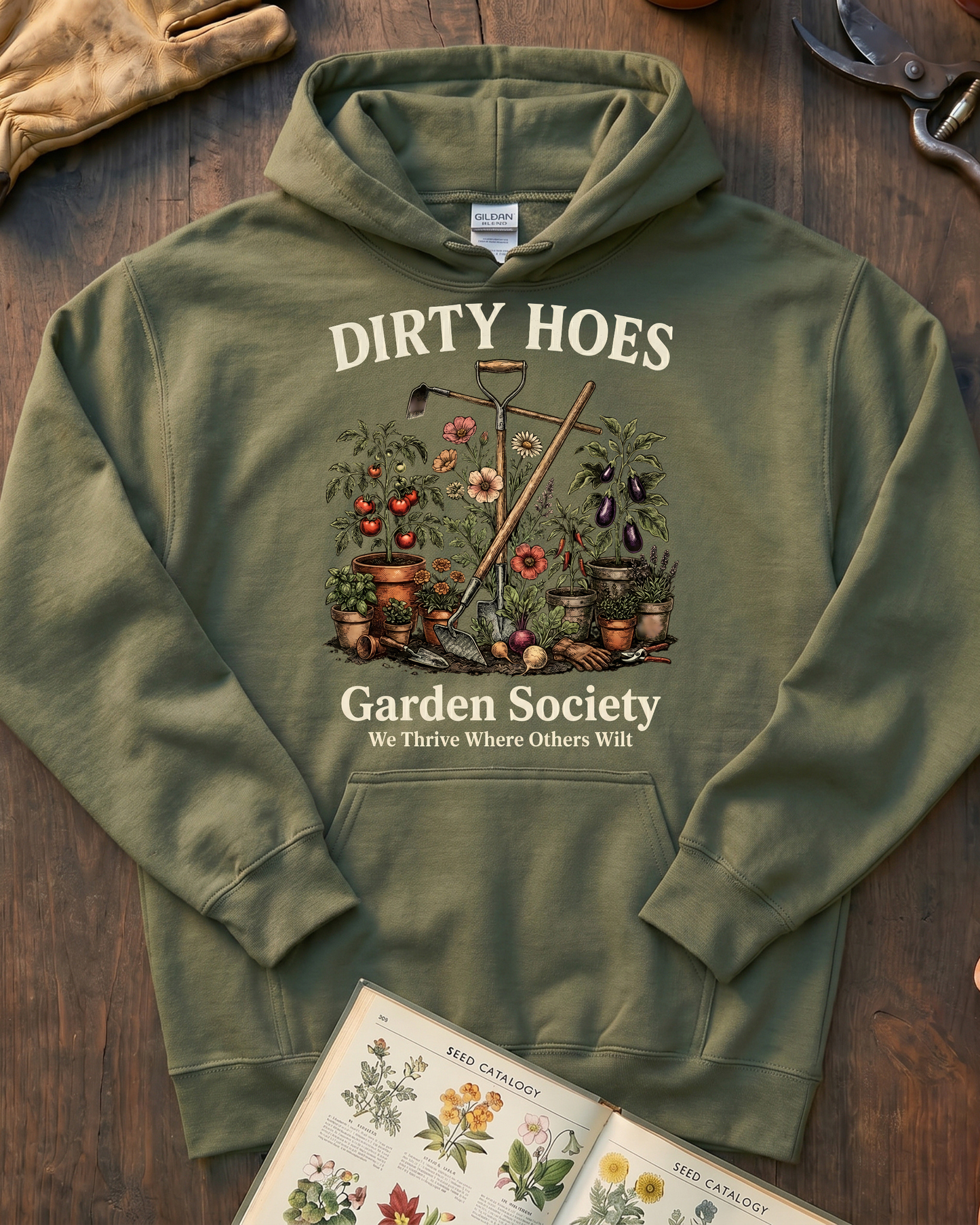 Dirty Hoes Garden Society Hoodie
