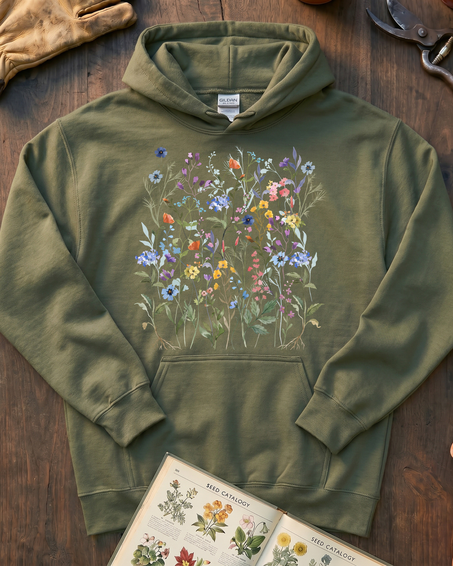 Cute Plant Lady Gardening Lover Hoodie