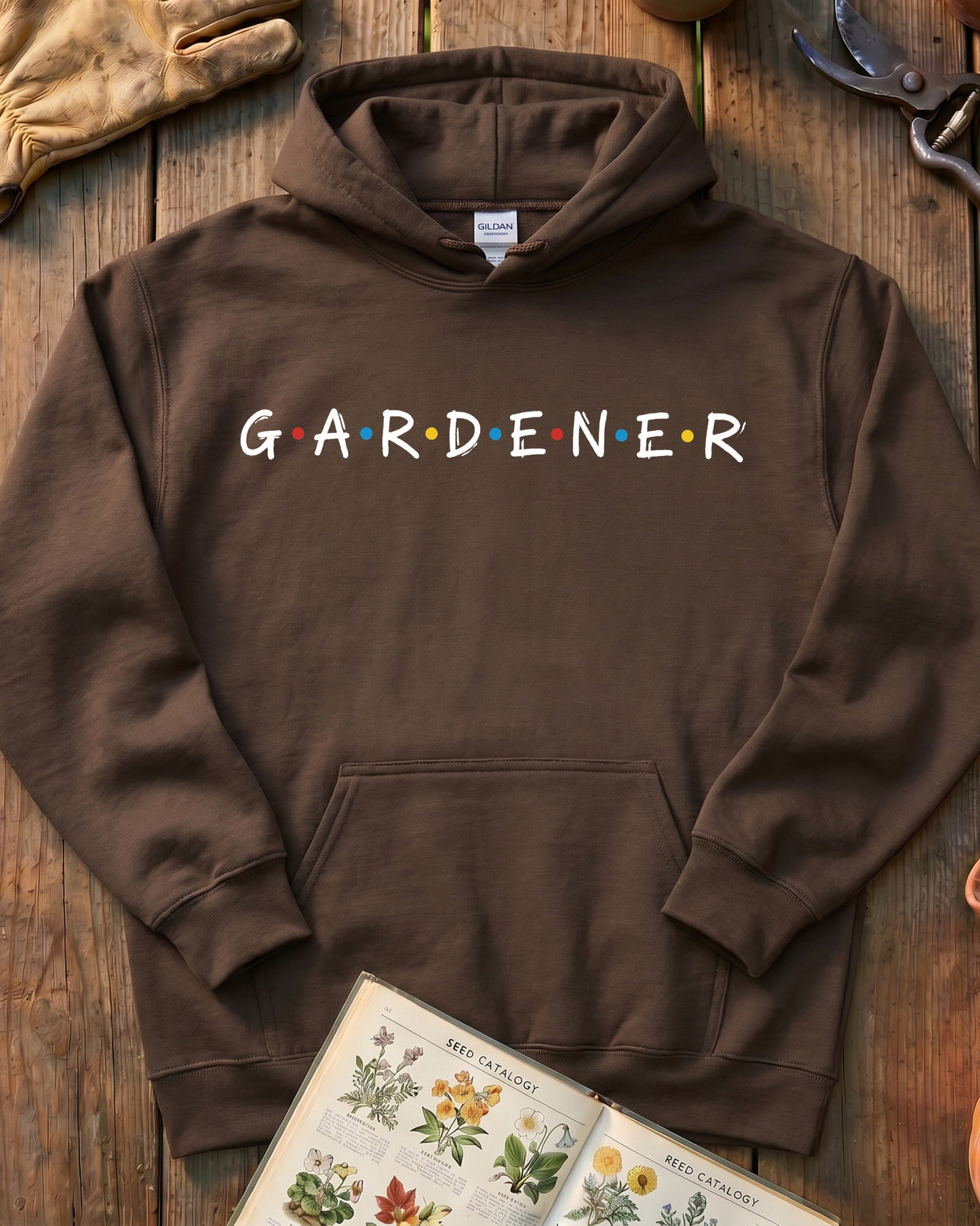 Funny Gardener Parody Hoodie