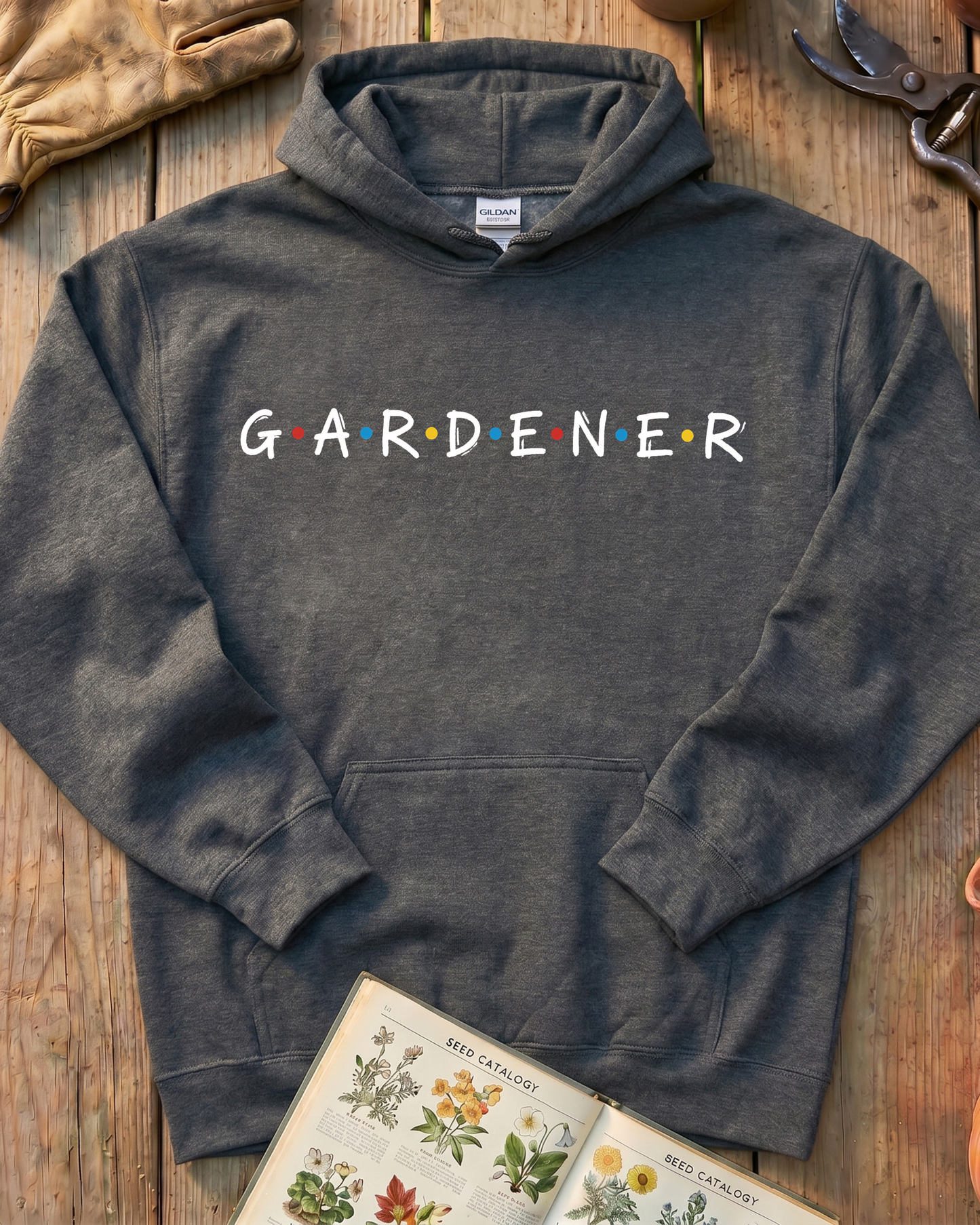 Funny Gardener Parody Hoodie