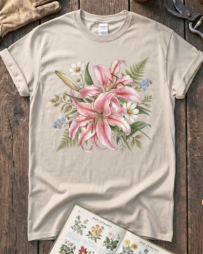 Lilly Flower T‑Shirt