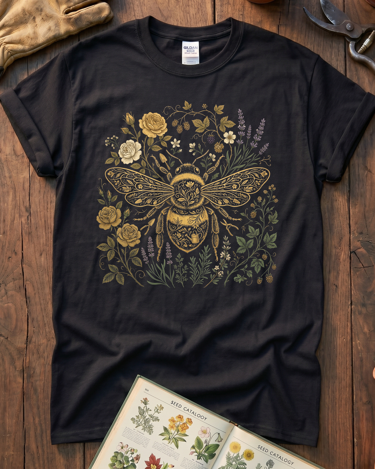 Bee Flower T‑Shirt