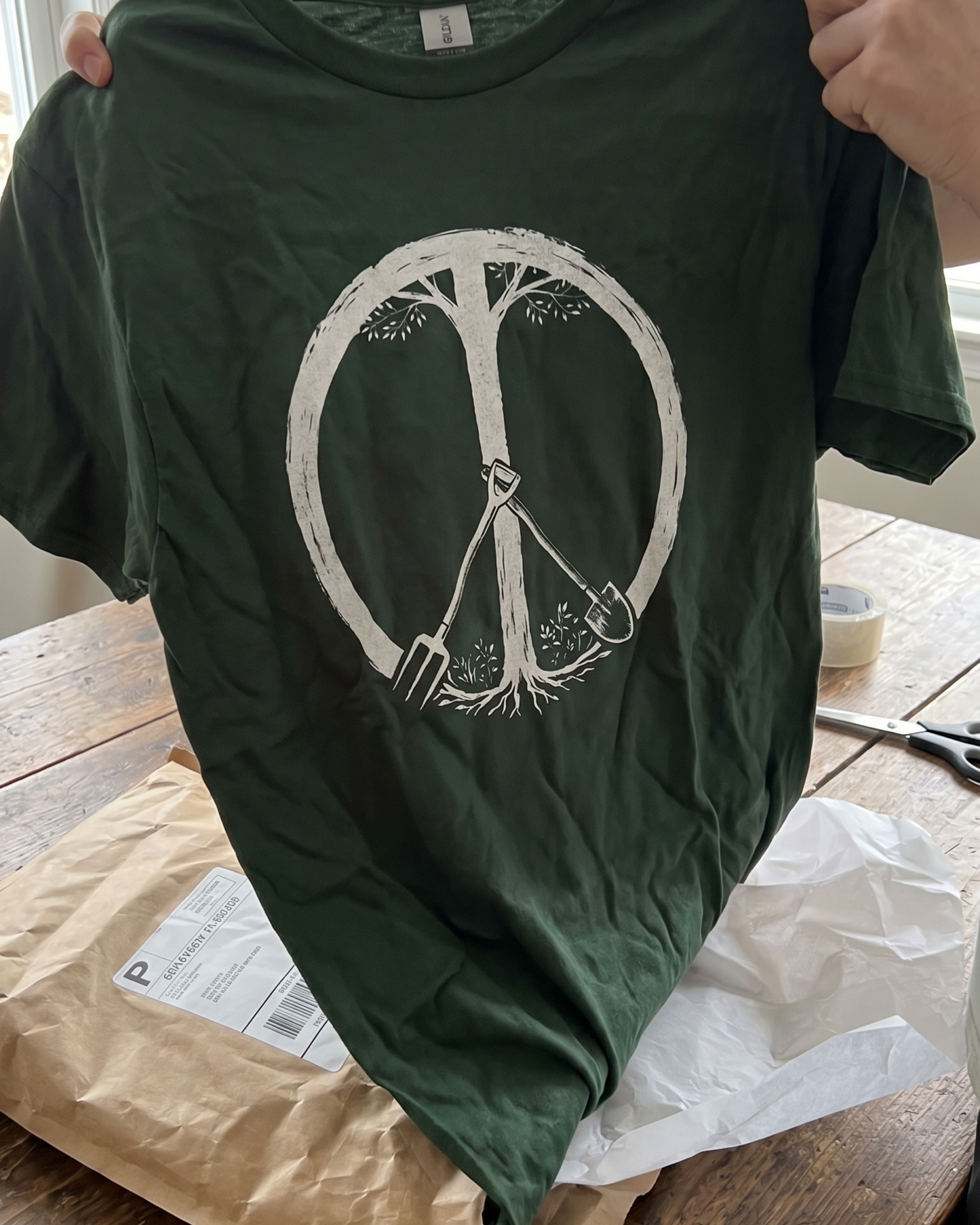 Peace Symbol T‑Shirt