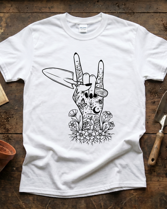 Gardening Rock T‑Shirt