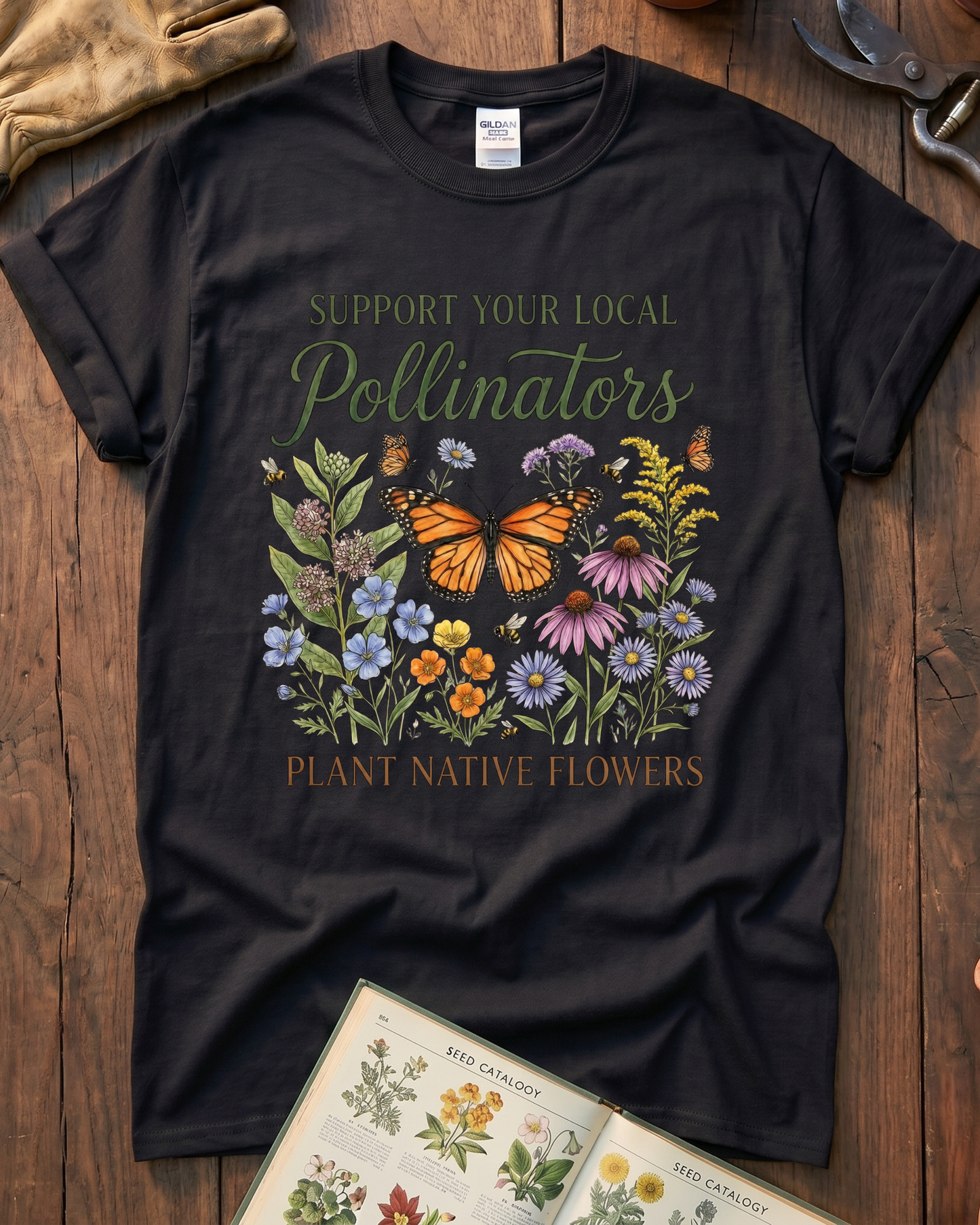 Support Your Local Pollinators T‑Shirt