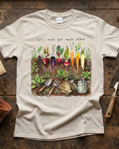 Let's Root For Each Other T‑Shirt