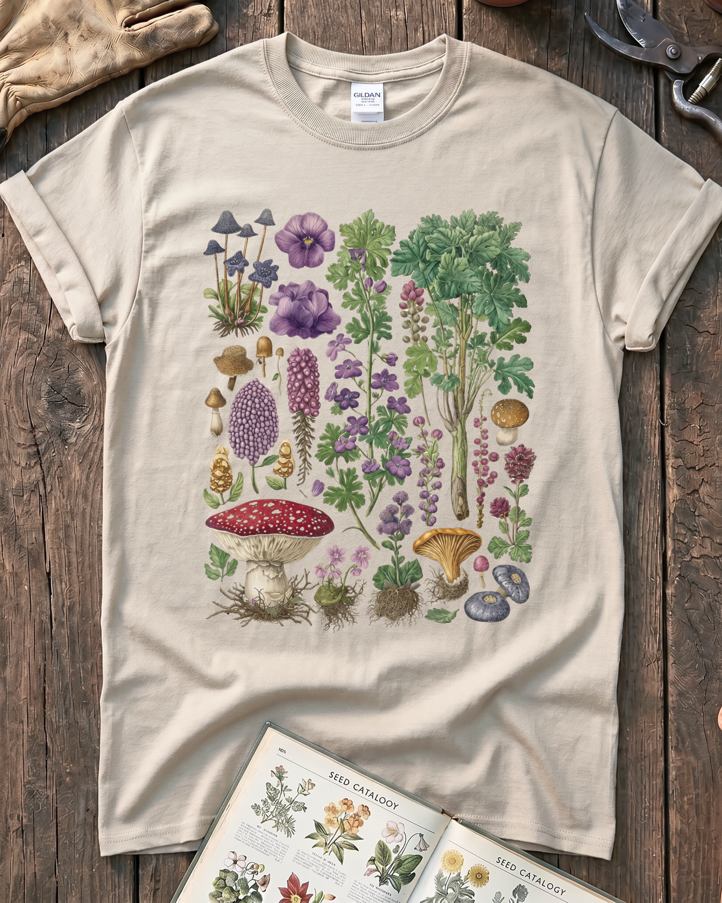 Herbal Plants T‑Shirt