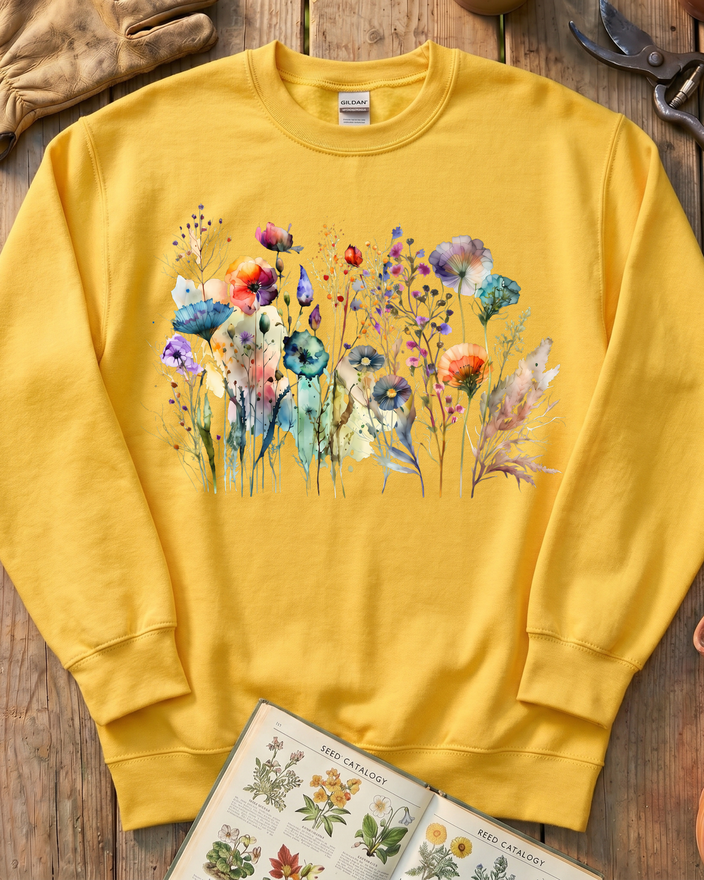 Botanical Wildflower Sweatshirt