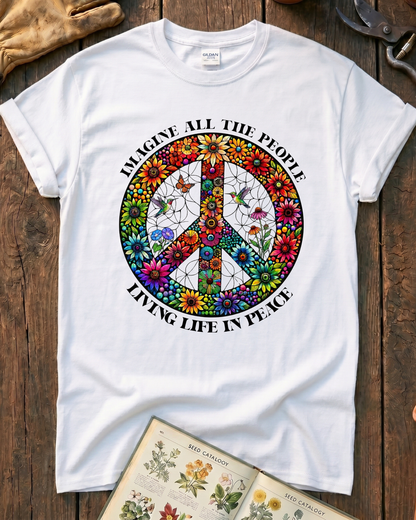 Groovy Peace Plant T-Shirt