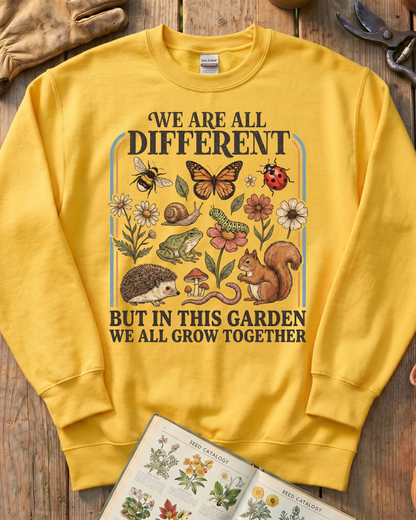 Garden Wildlife Grow Together Sweatshirt