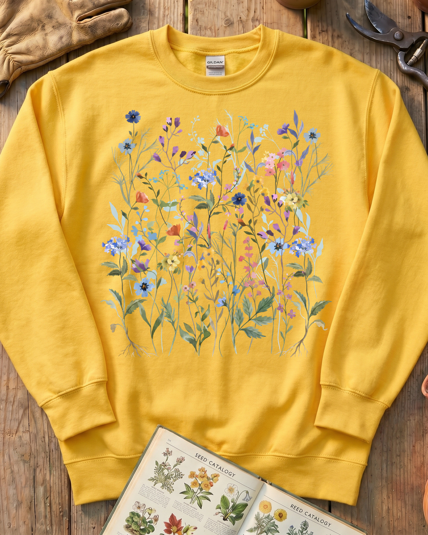 Cute Plant Lady Gardening Lover Sweatshirt