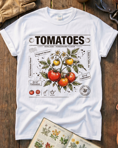 Heirloom Tomatoes Garden T-Shirt