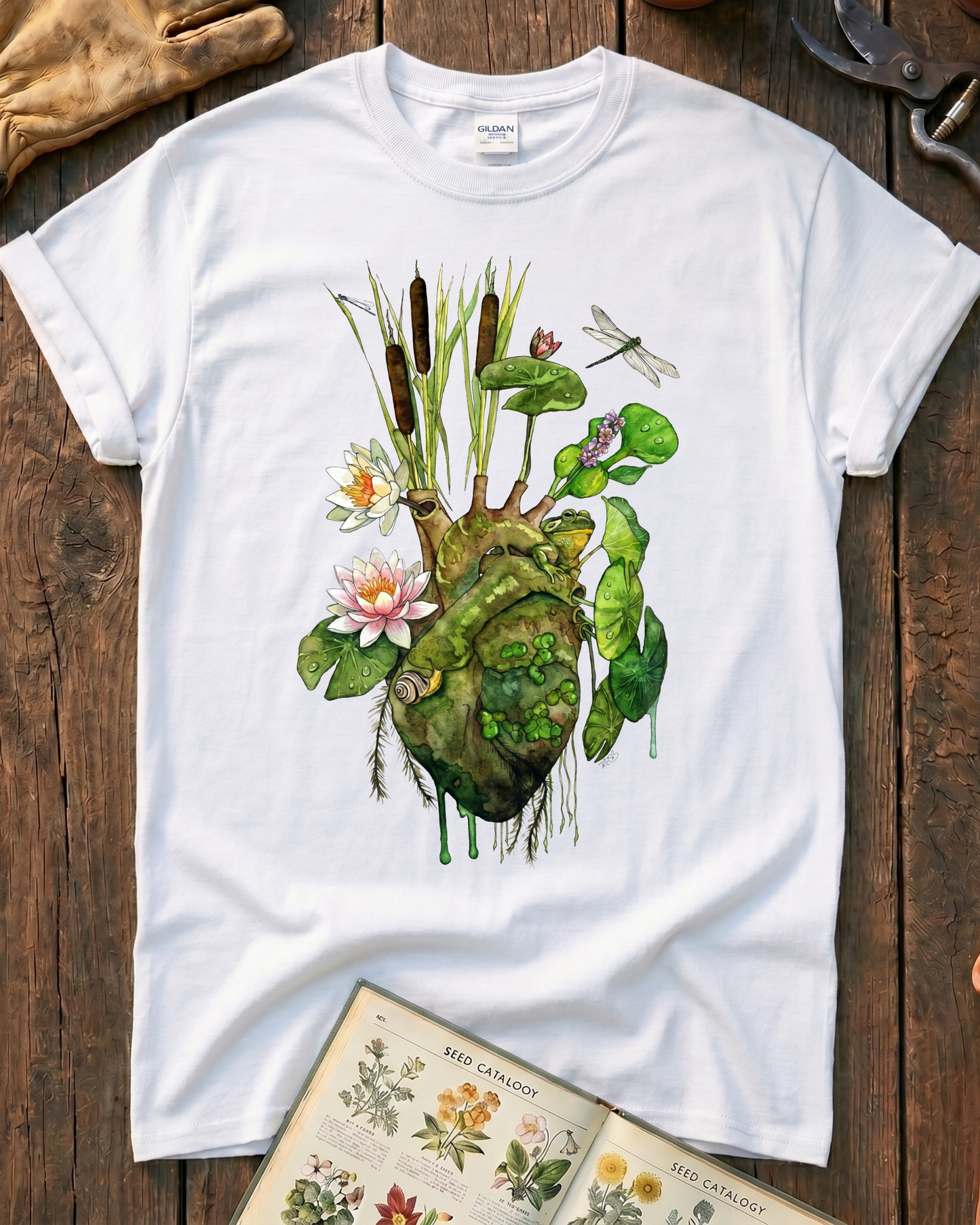 Wetland Heart Nature T-Shirt