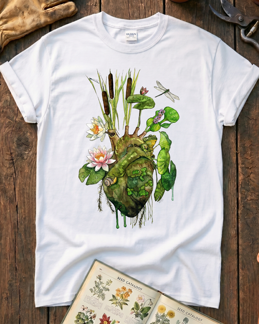 Wetland Heart Nature T-Shirt