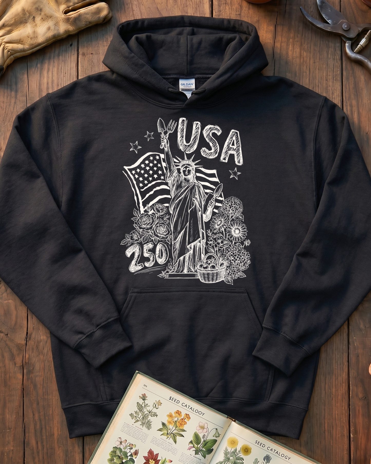 Vintage USA Bloom Hoodie