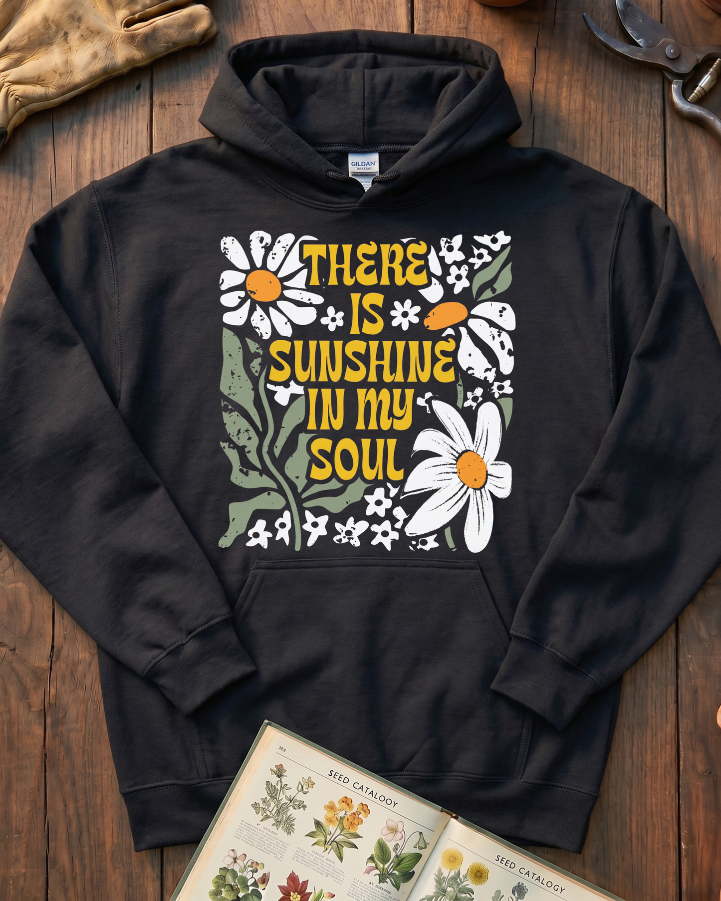 Floral Sunshine Mood Hoodie
