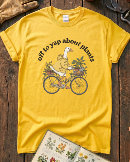 Off To Yap About Plants T‑Shirt