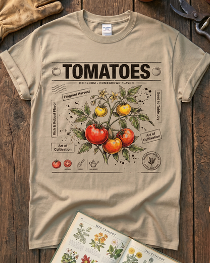 Heirloom Tomatoes Garden T-Shirt