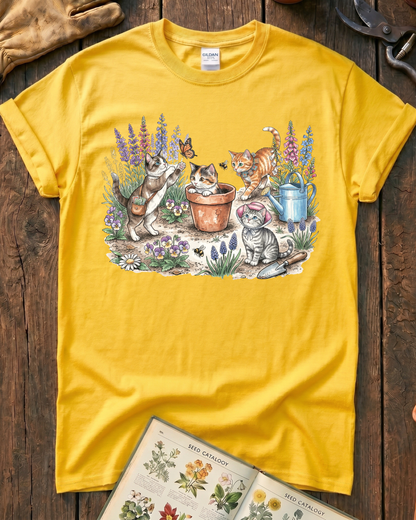 90s Cat Gardeners T‑Shirt