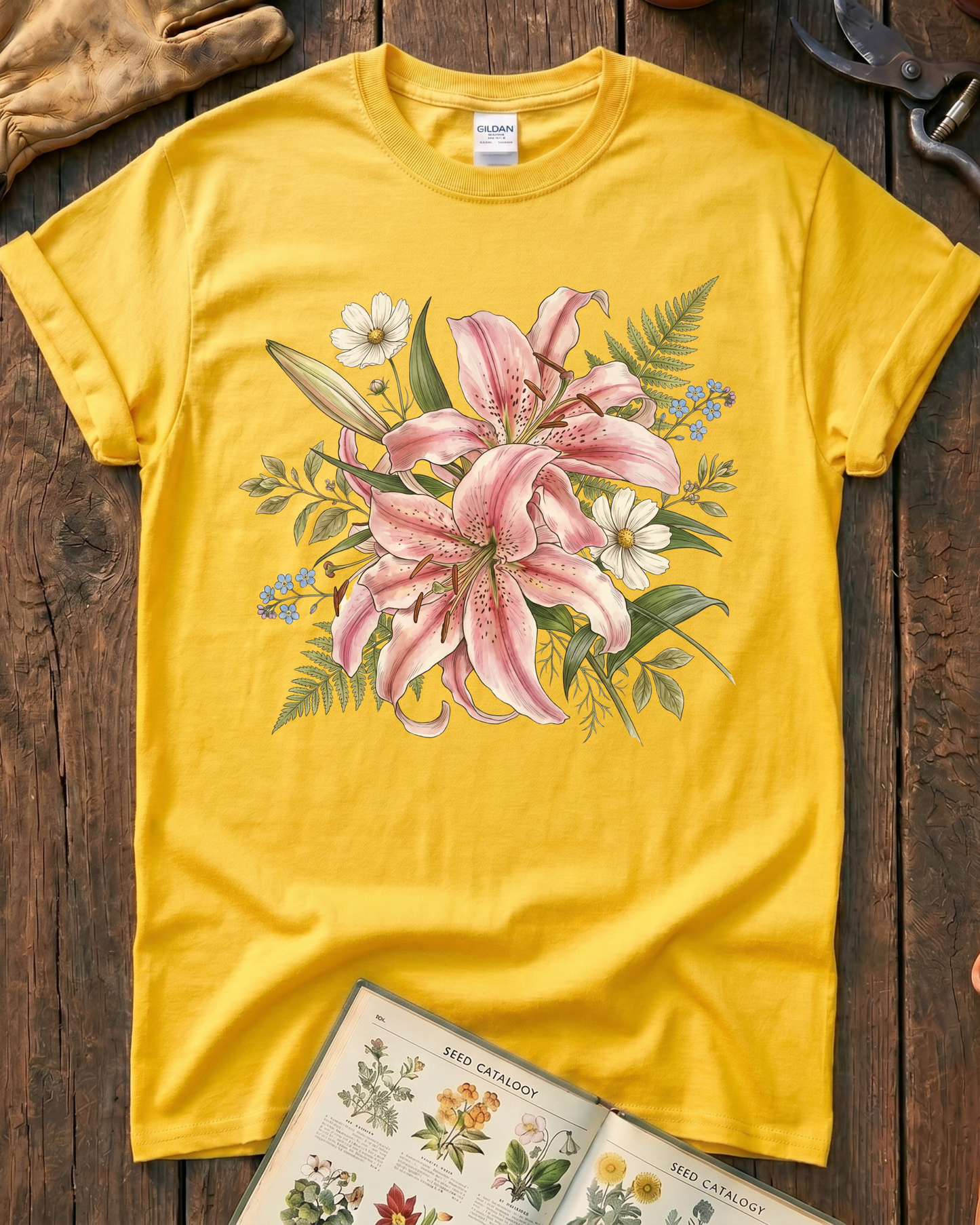 Lilly Flower T‑Shirt