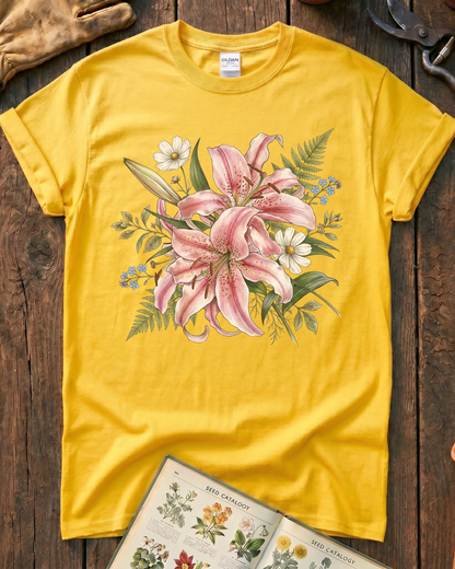 Lilly Flower T‑Shirt