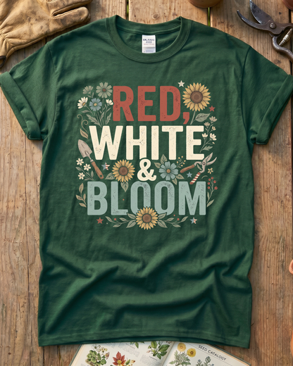 Red White & Bloom T‑Shirt