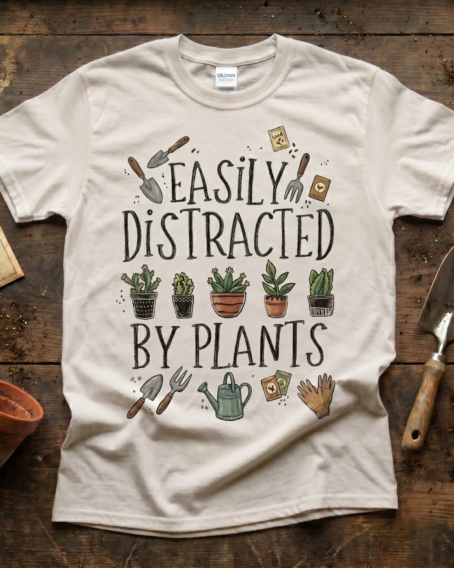 Easily Distracted by Plants T‑Shirt
