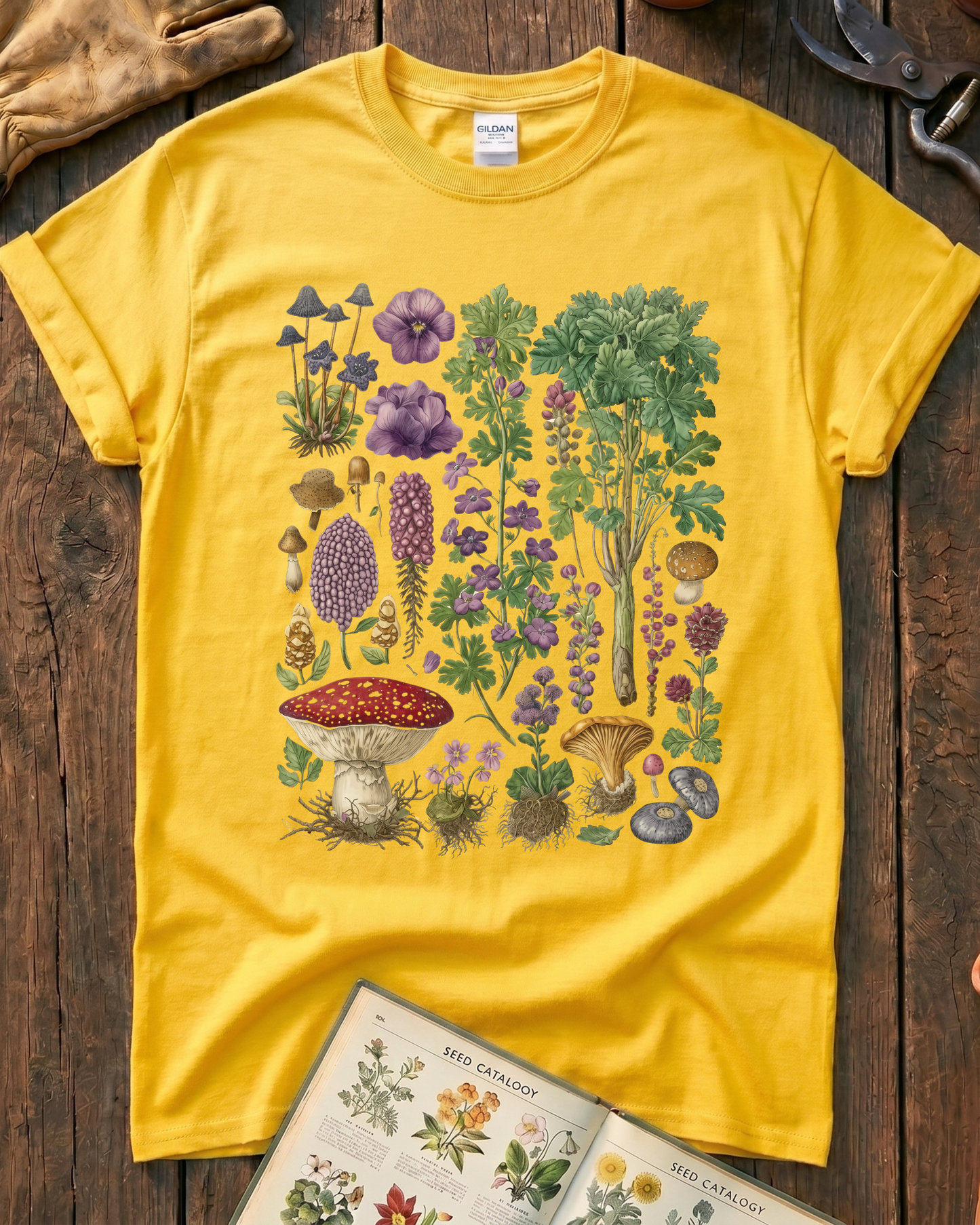 Herbal Plants T‑Shirt