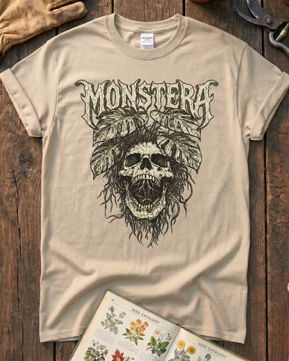 Monstera Skull T-Shirt