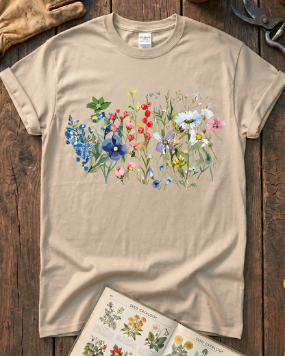 Wildflower Meadow Botanical T-Shirt